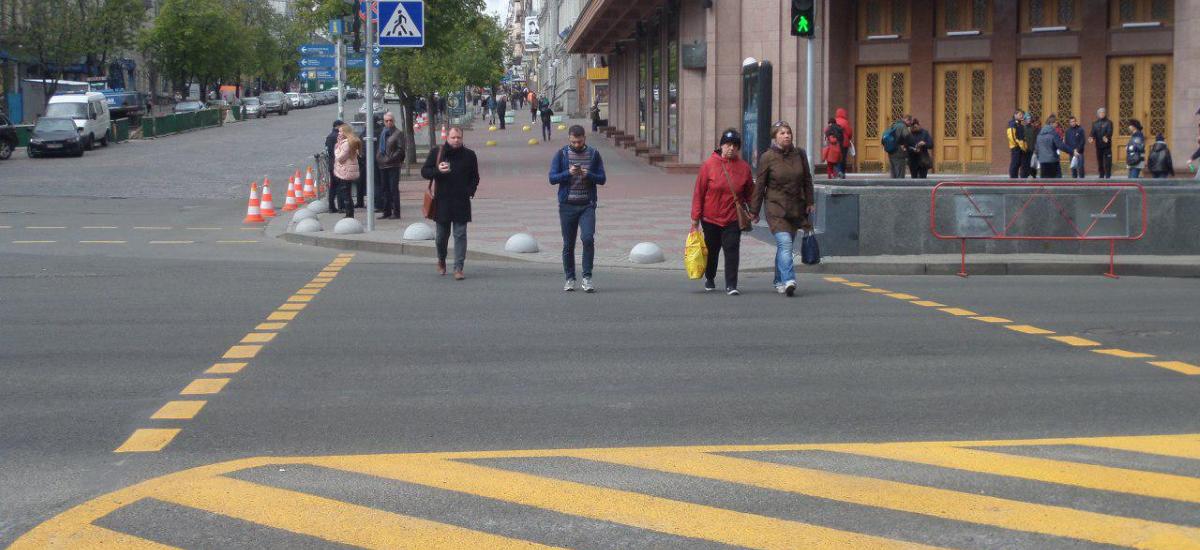 Кличко попросили сообщить предполагаемую дату открытия закрытого три года назад подземного перехода возле ЦУМа