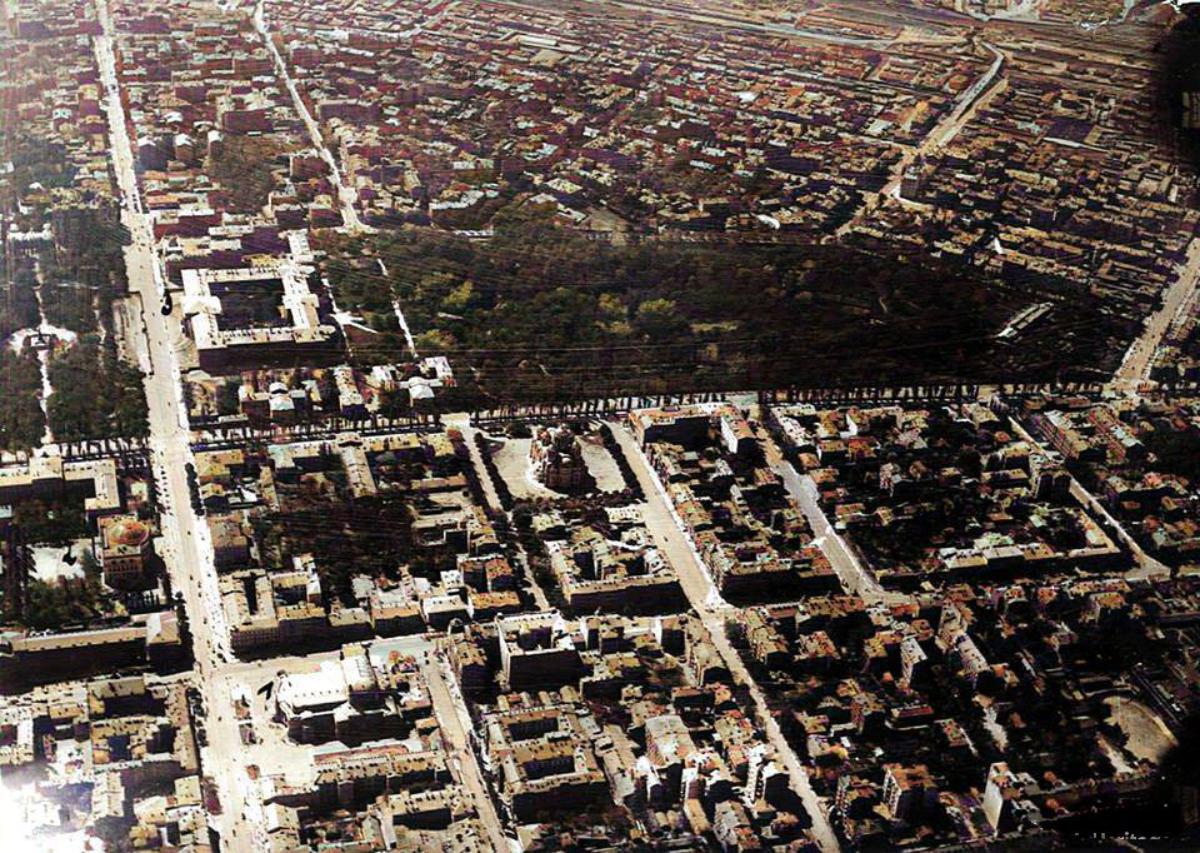 Так Київ виглядав у 1918 році: Аерофотозйомка