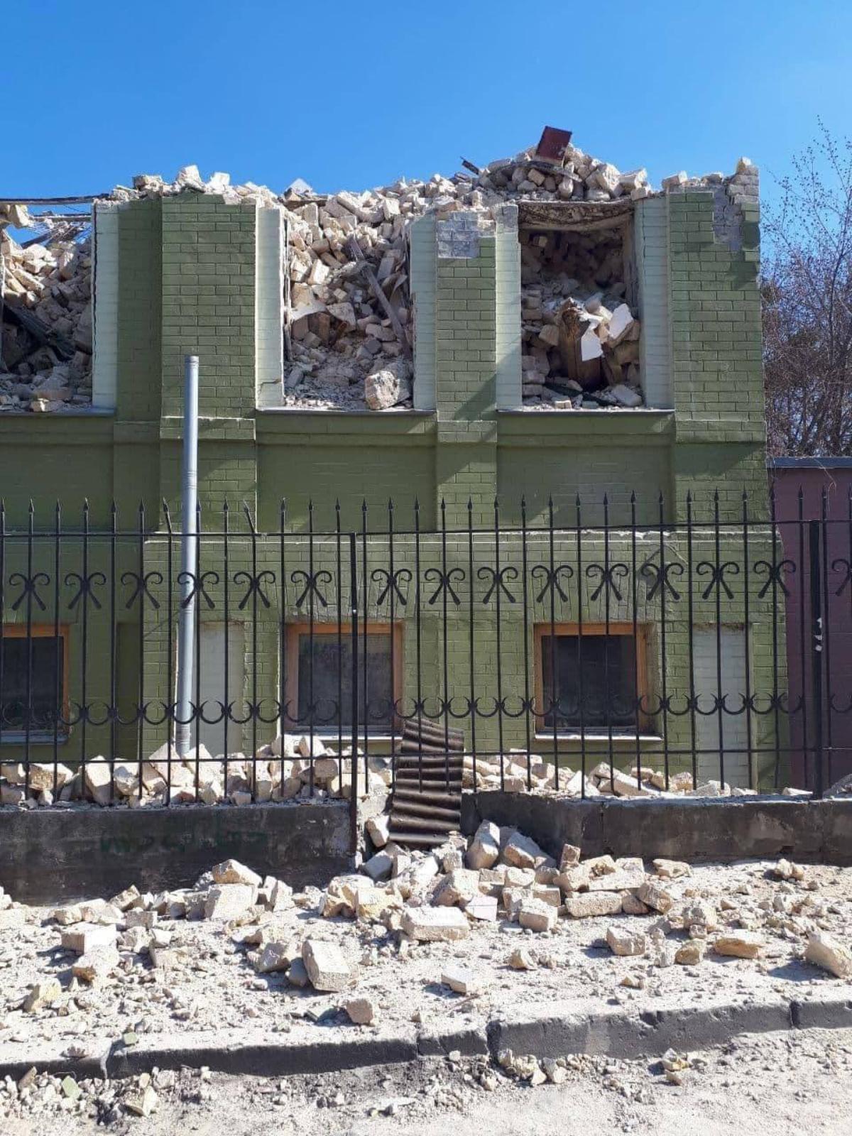 В Киеве снесли очередное историческое здание