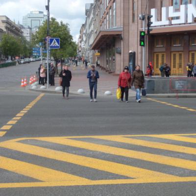 Кличко попросили сообщить предполагаемую дату открытия закрытого три года назад подземного перехода возле ЦУМа